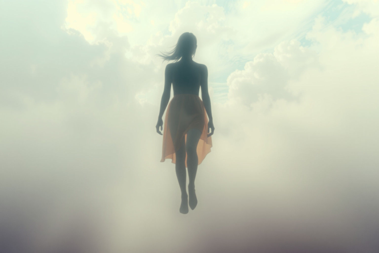 Sognare una sagoma che scompare riflette paura di perdere controllo.