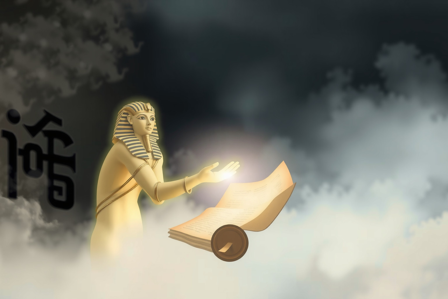 Sognare una sfinge che insegna simboleggia saggezza nascosta da scoprire.