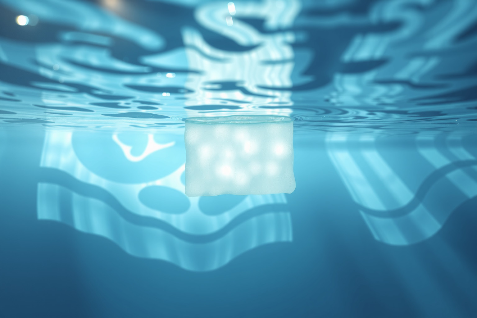 Sognare una skat in acque cristalline simboleggia chiarezza mentale.