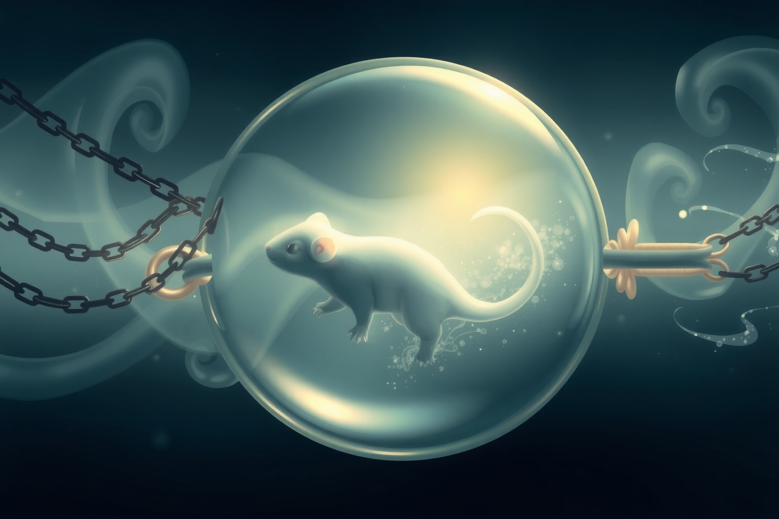 Sognare una skat in acquario simboleggia controllo e desiderio di libertà.