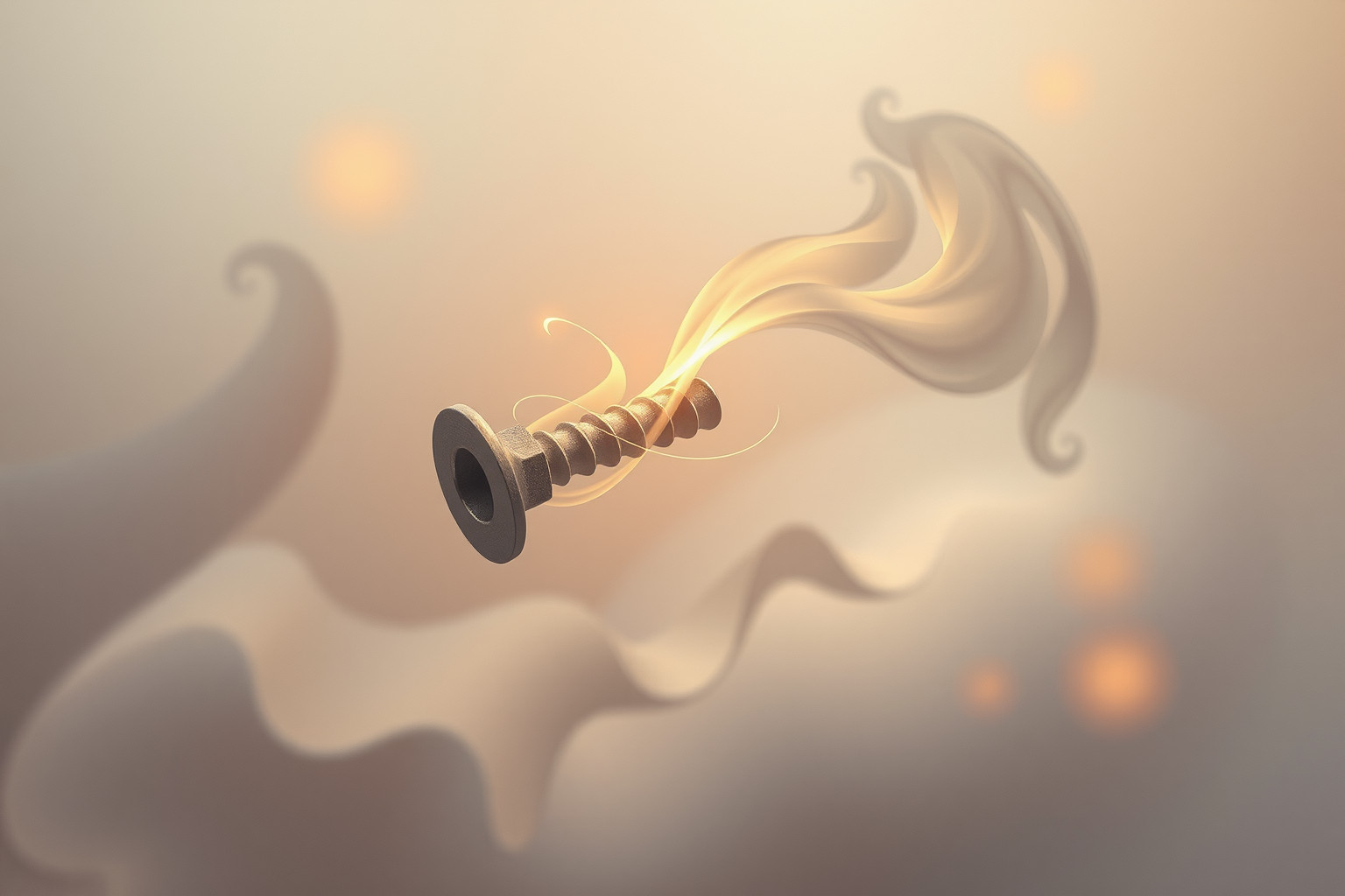 Sognare un bullone allentato simboleggia insicurezza o instabilità emotiva.