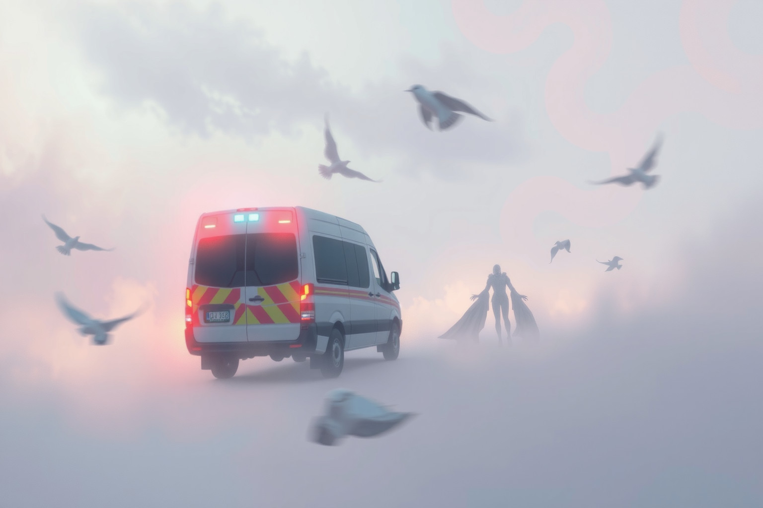 Sognare un'ambulanza che ti insegue simboleggia ansia e cambiamenti imminenti.