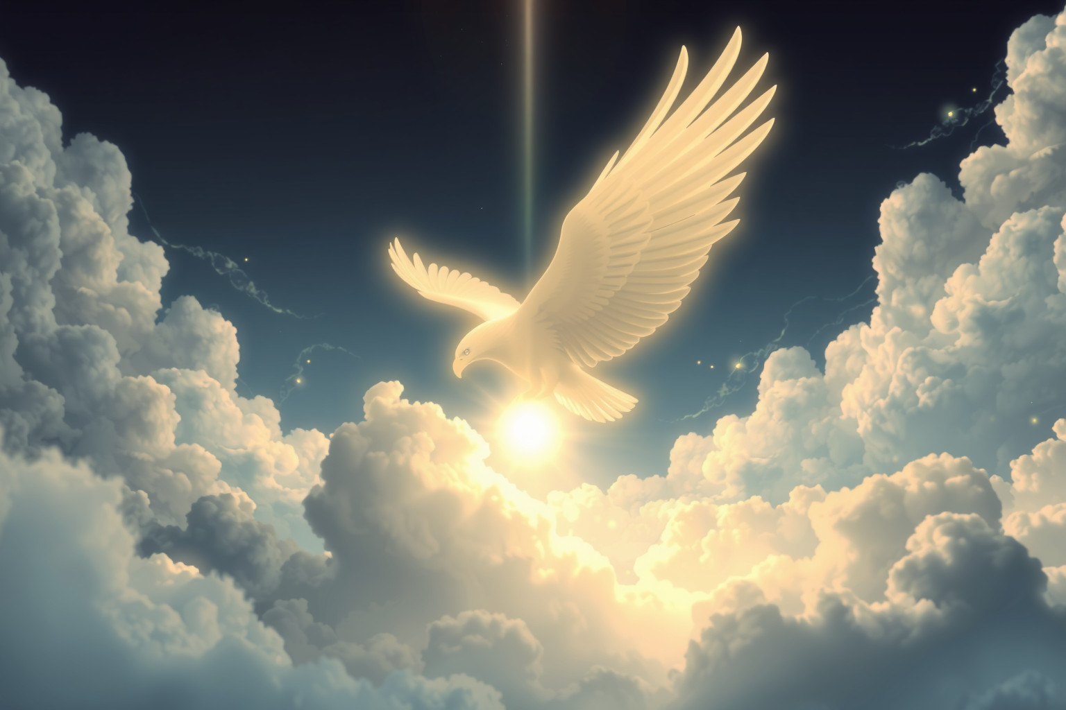 Sognare un'aquila simboleggia libertà, forza e visione elevata.