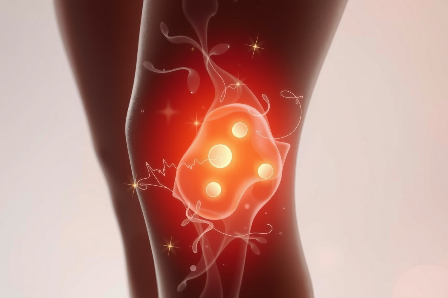 Sognare articolazioni gonfie indica stress emotivo e blocchi interiori.