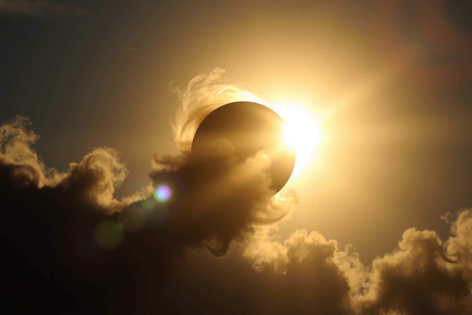 Sognare un'eclissi solare simboleggia rivoluzioni interiori improvvise e profonde.