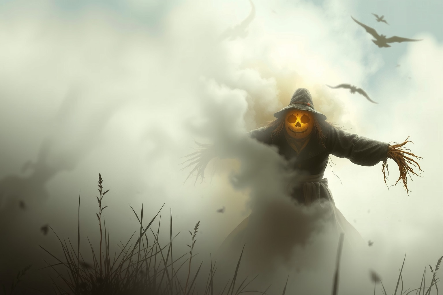 Sognare uno spaventapasseri animato segnala insidie celate imminenti.