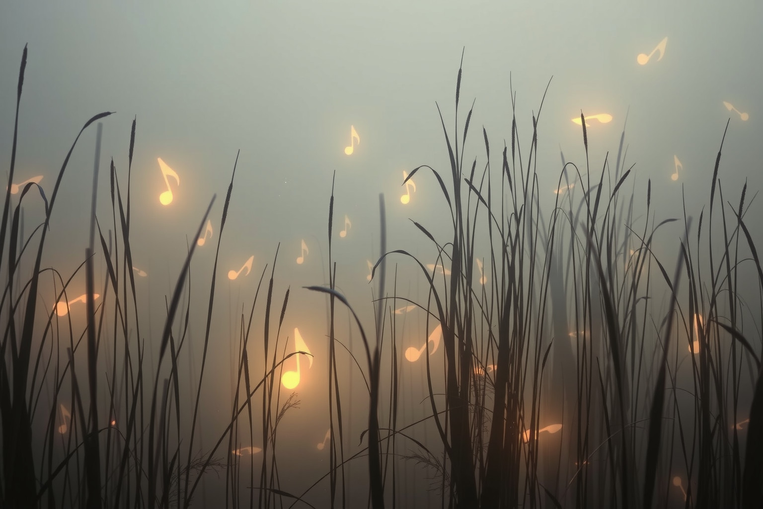 Il suono strano dalle canne simboleggia avvertimenti nascosti.