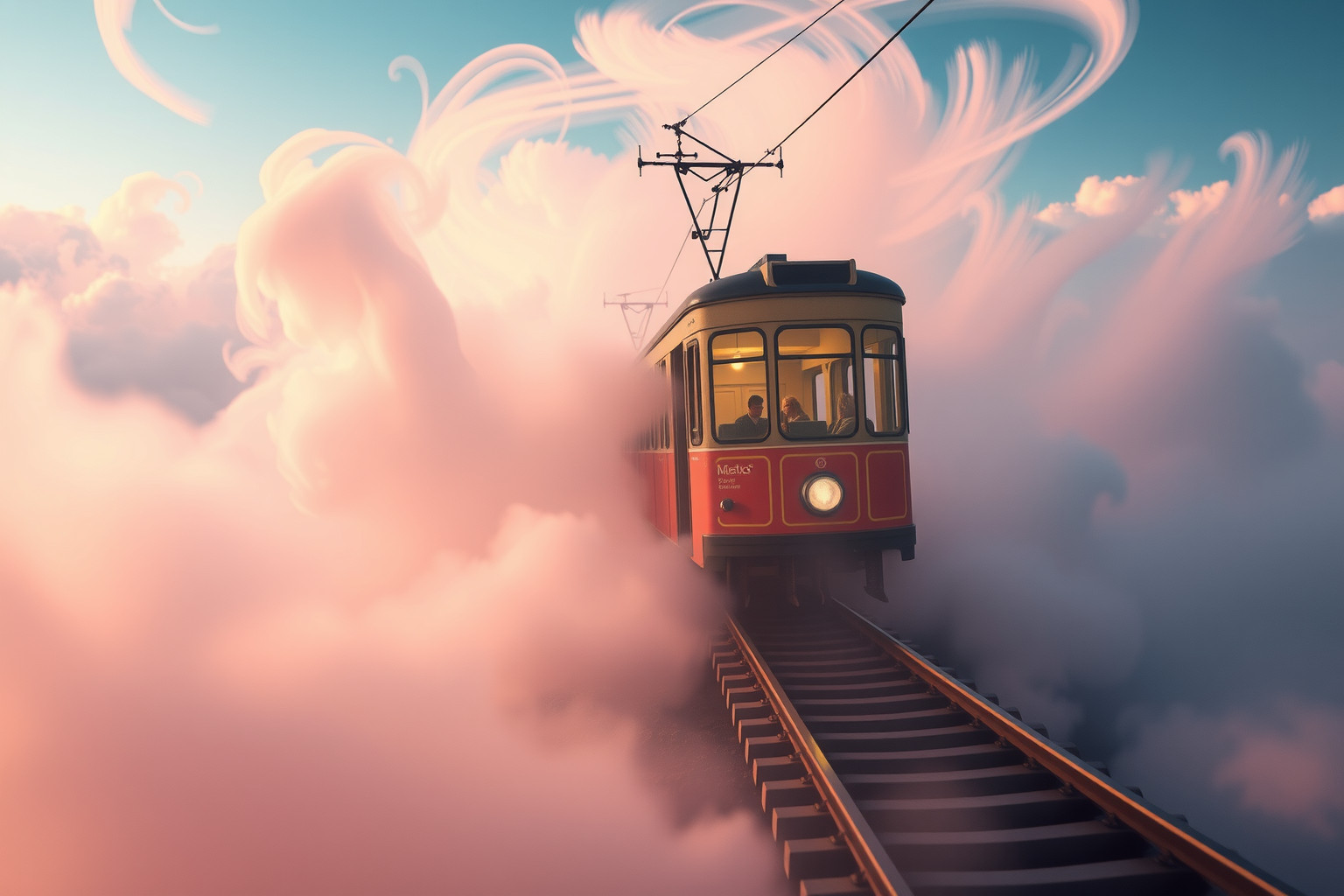 Sognare tramvia in discesa simboleggia rilassamento e possibile perdita controllo.