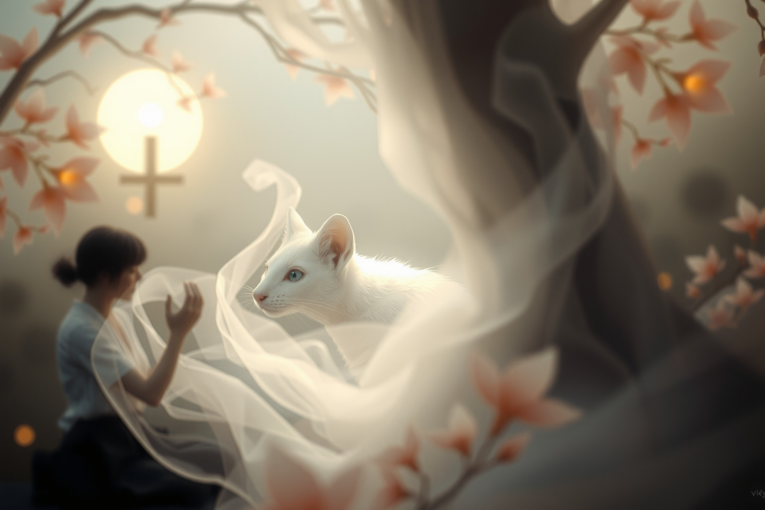 L'ermellino simboleggia la protezione dietro paure nascoste.