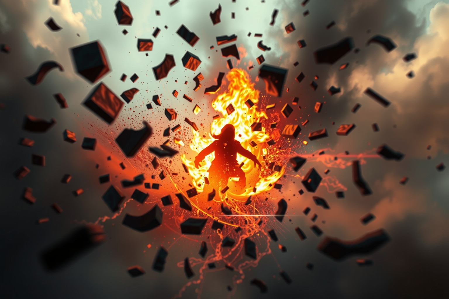 Sognare un furioso che distrugge oggetti riflette rabbia repressa interiore.