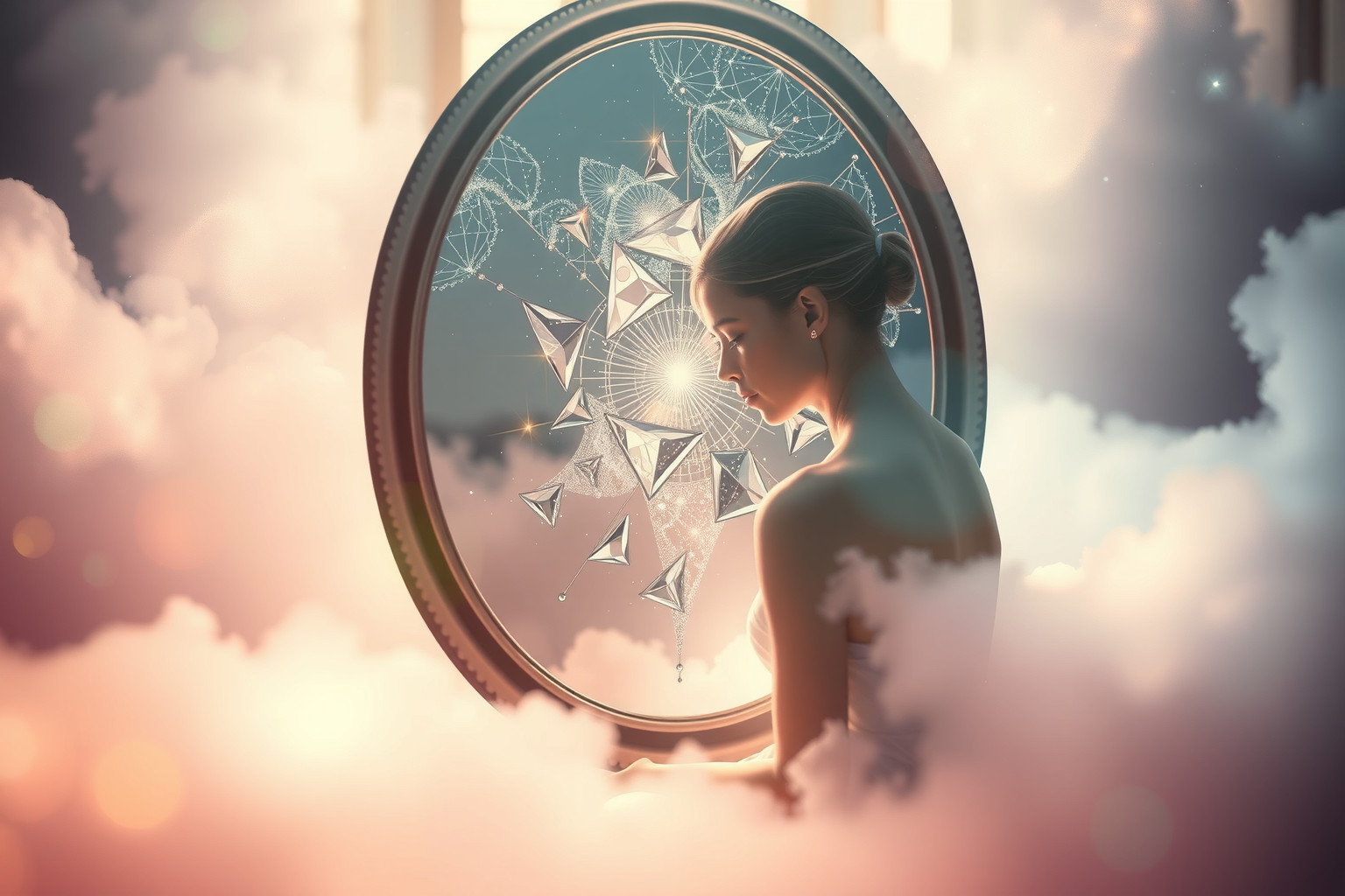 Vantarsi della bellezza nei sogni riflette insicurezza nascosta e desiderio.