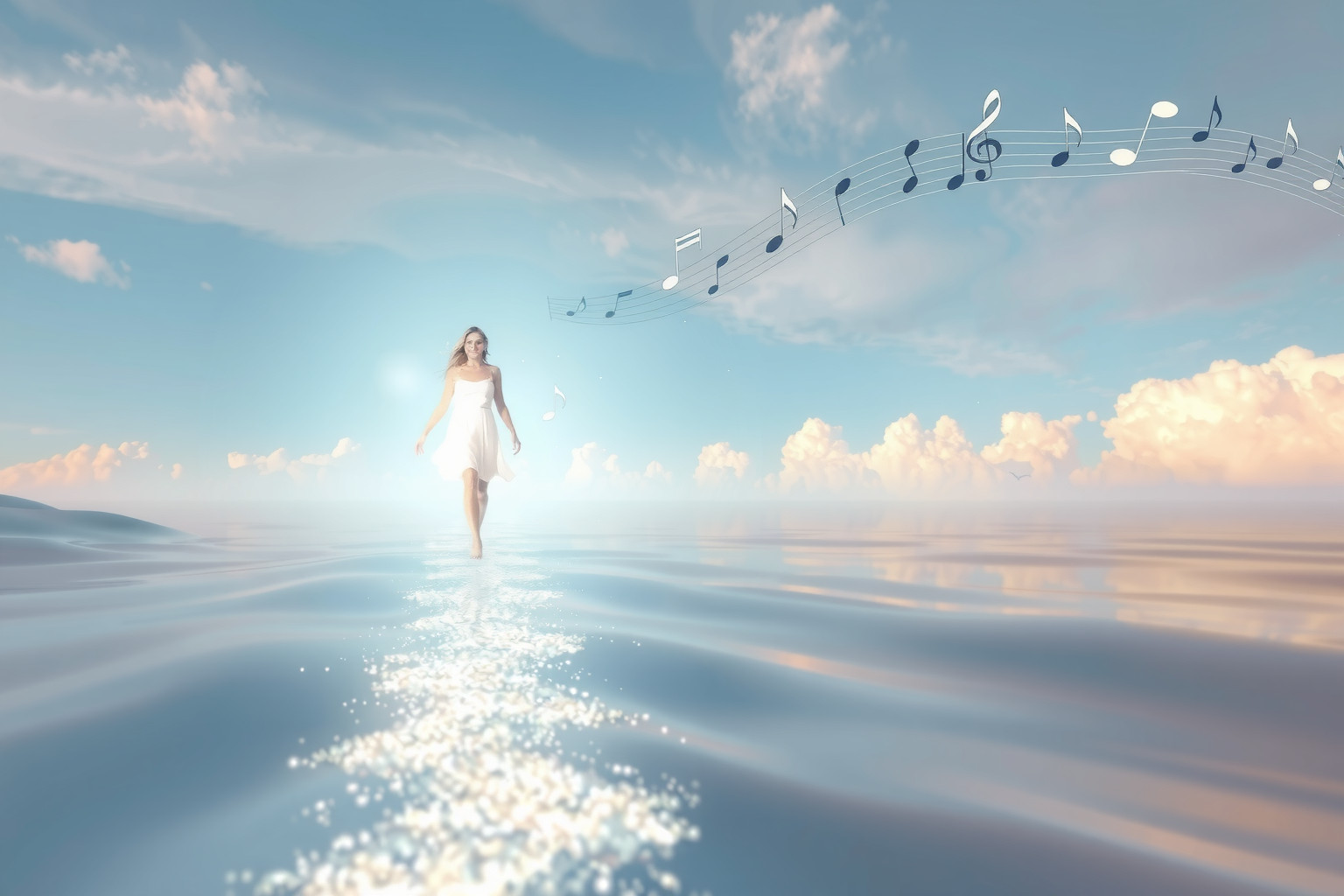 Camminare cantando libera la mente e nutre la creatività interiore.