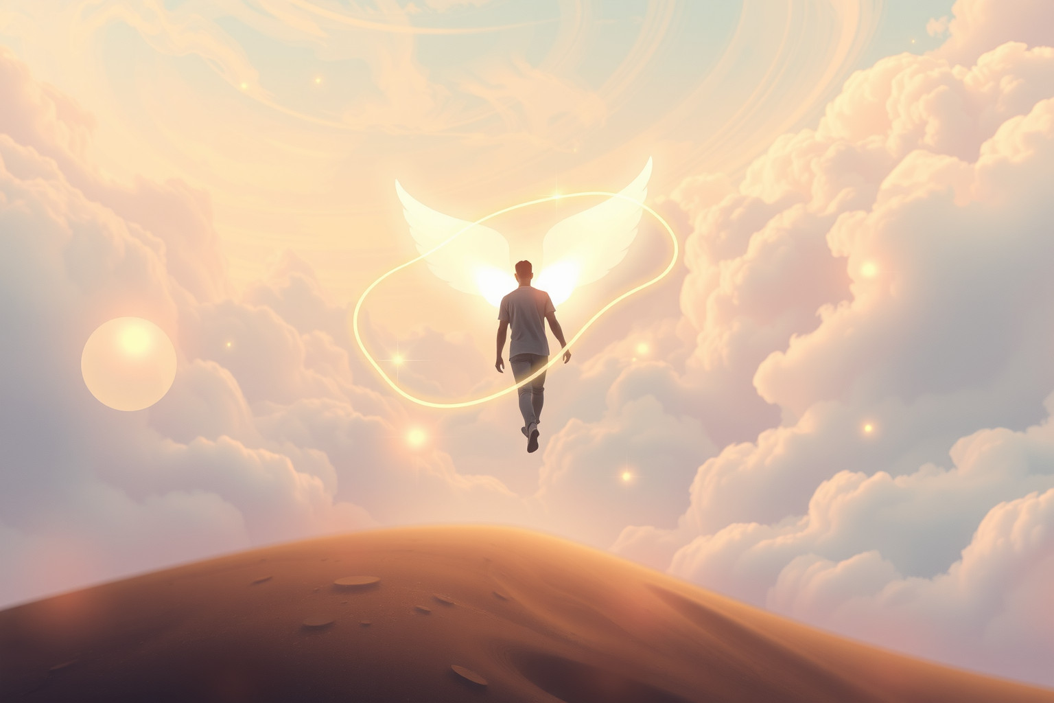 Camminare e volare simboleggiano libertà e superamento dei propri limiti.