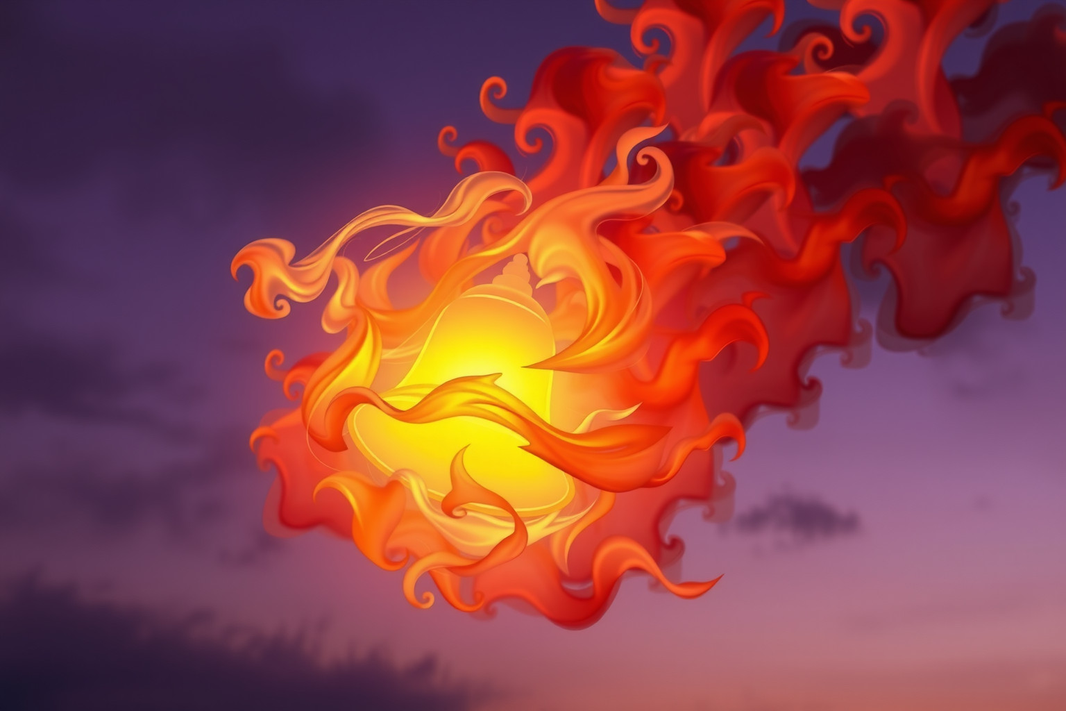 Le campane di tempesta avvertono incendi imminenti con suoni intensi.
