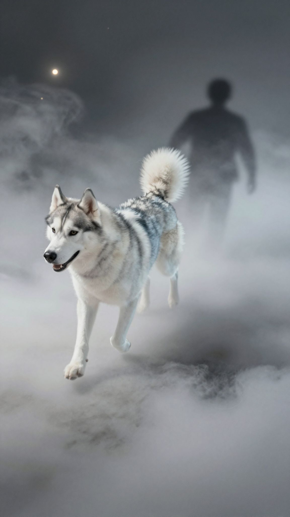 Sognare un husky che ti insegue simboleggia sfide imminenti.
