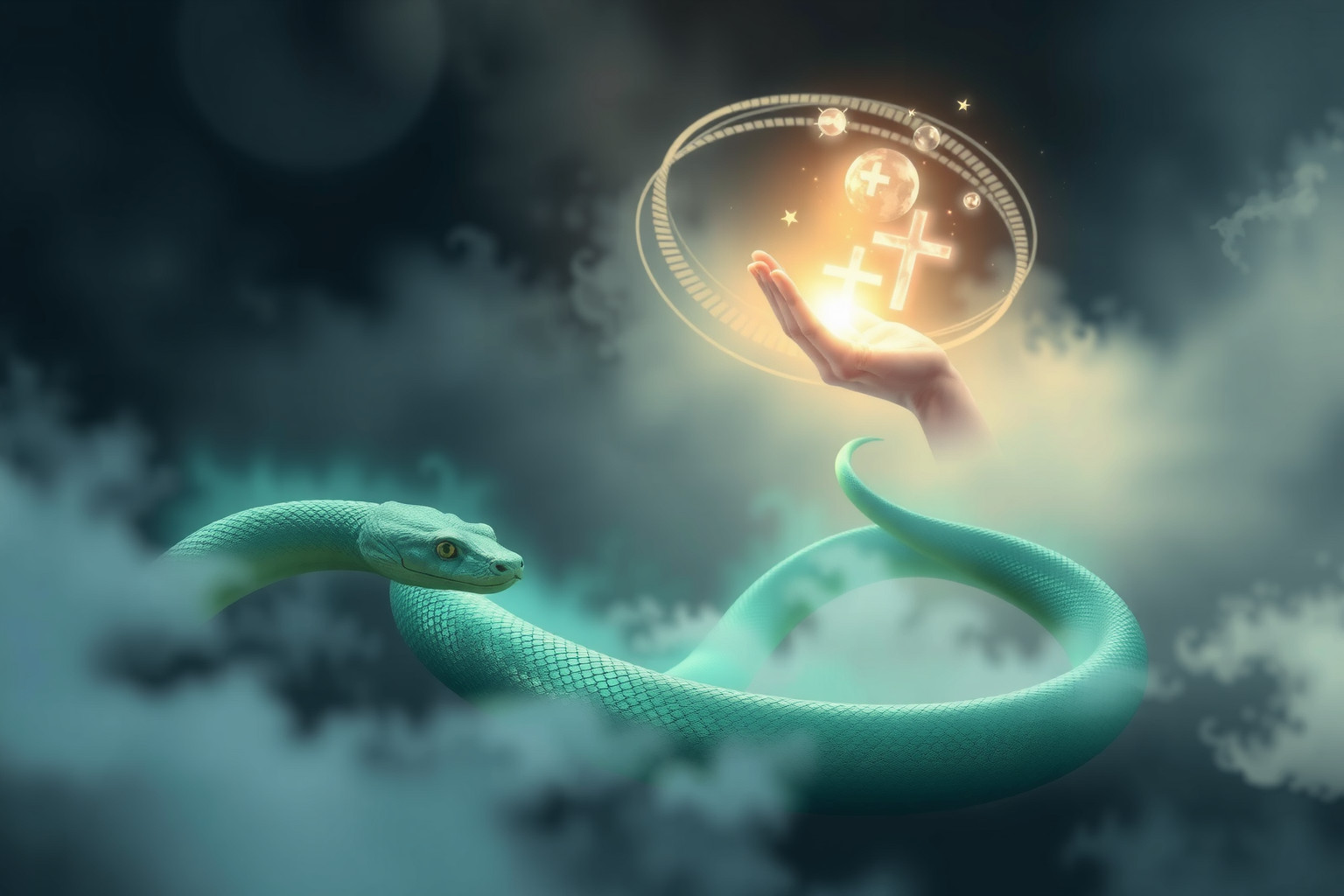Sognare serpente velenoso che striscia indica minacce nascoste imminenti.