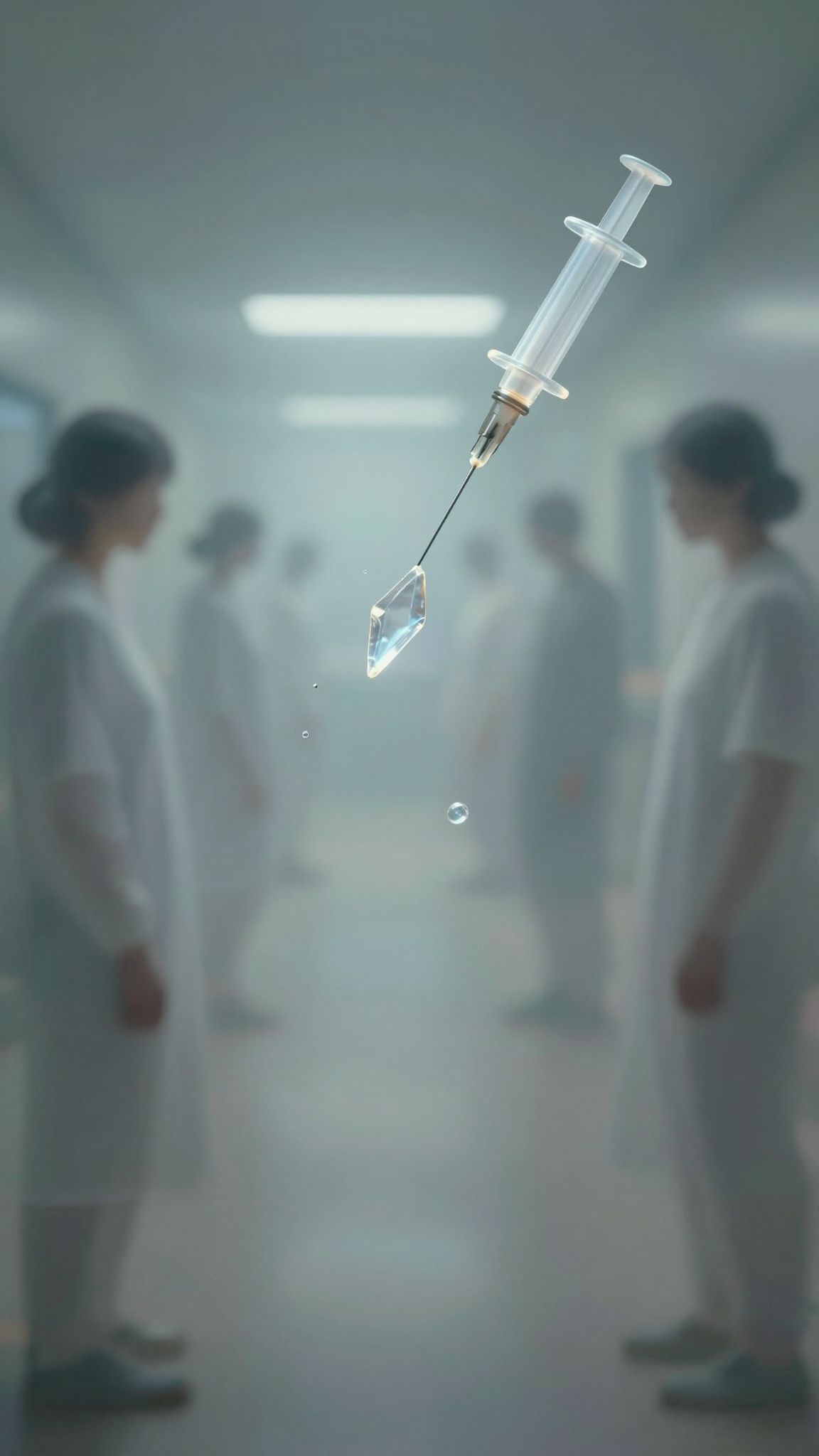 Sognare aghi in ospedale affollato indica ansia sociale e guarigione.