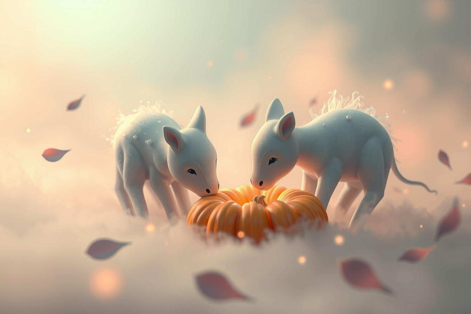 Sognare animali che mangiano semi di zucca simboleggia protezione e prosperità.