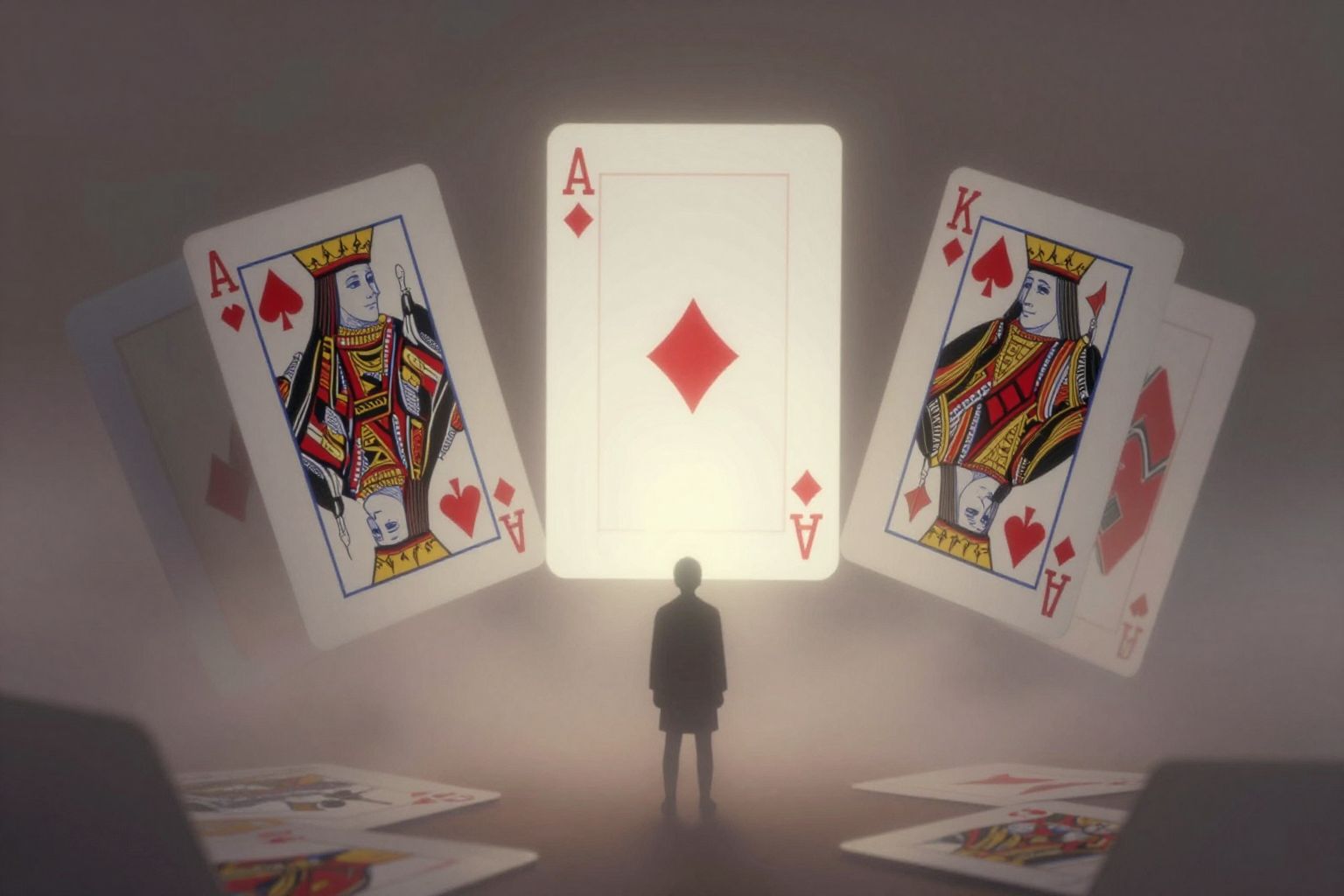 Sognare carte giganti simboleggia problemi enormi e stress opprimente.