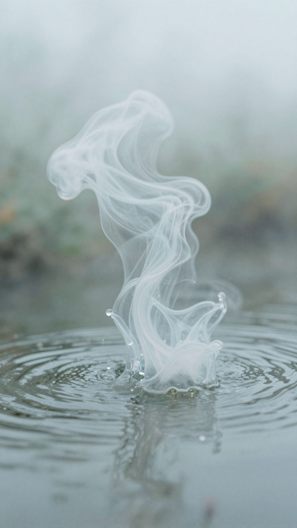 Sognare stagno che si dissolve simboleggia fluidità e incertezza emotiva.