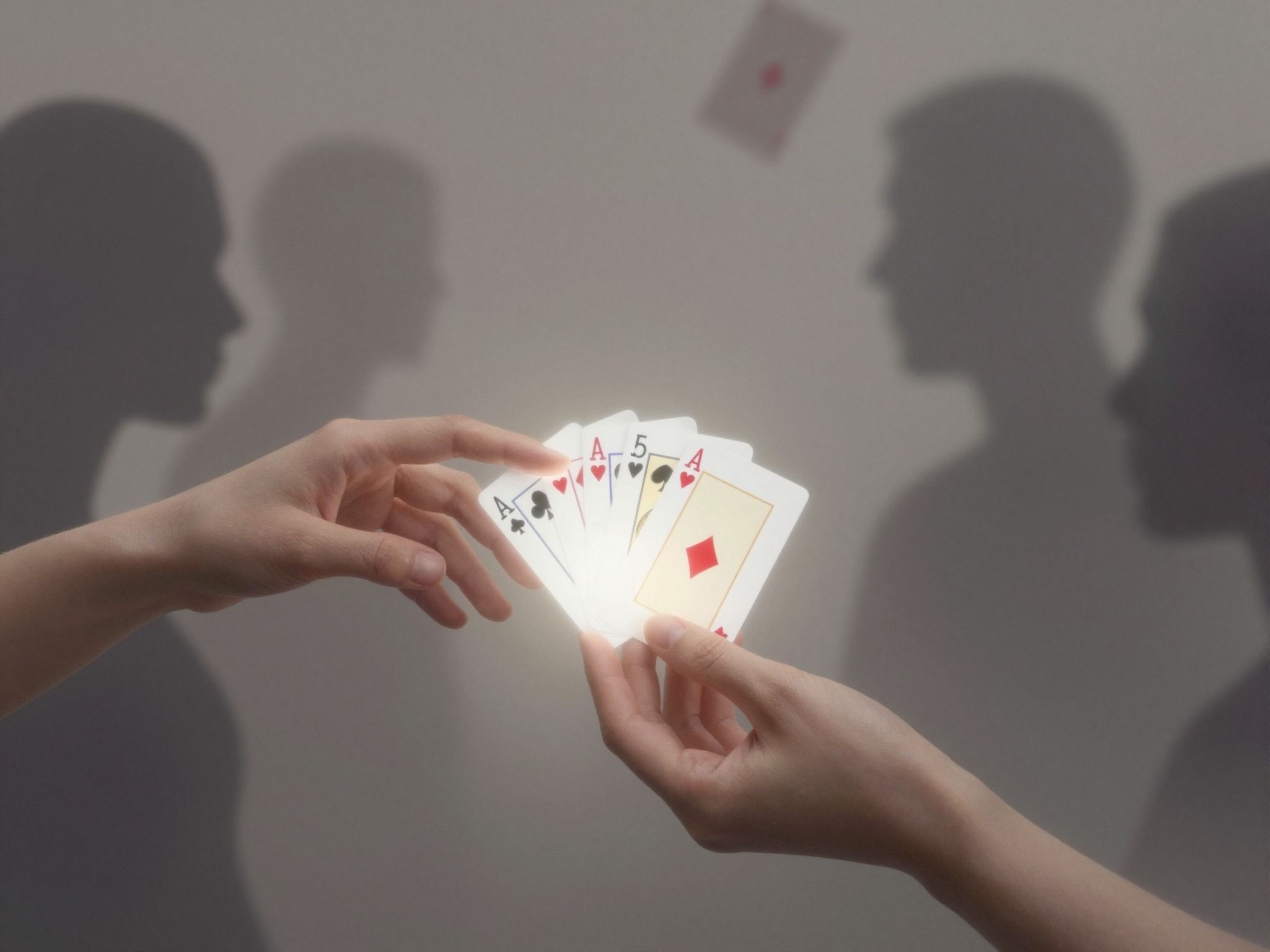 Sognare di distribuire carte simboleggia controllo e autorità decisionale.