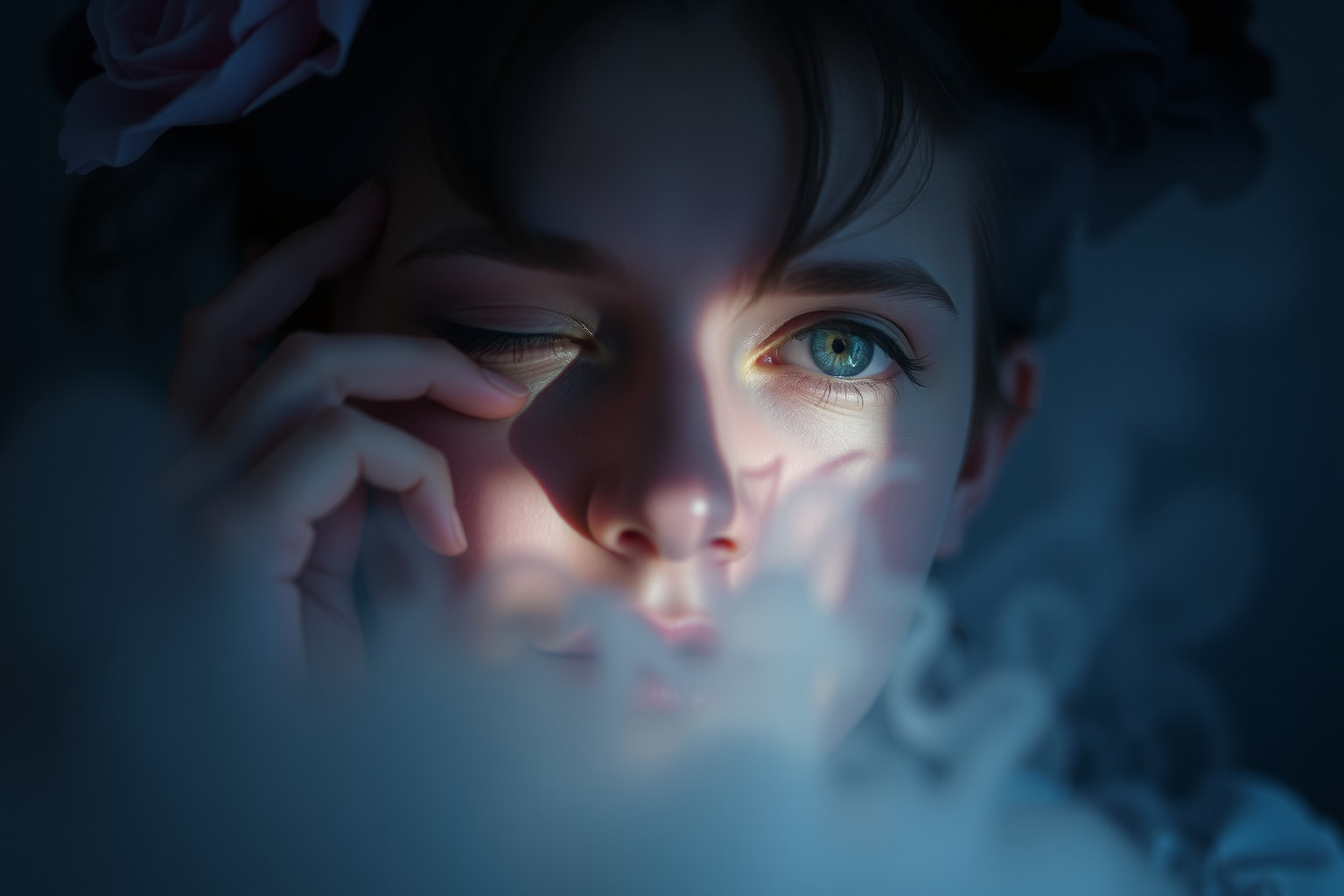 Sognare cecità a un occhio simboleggia percezione parziale della realtà.