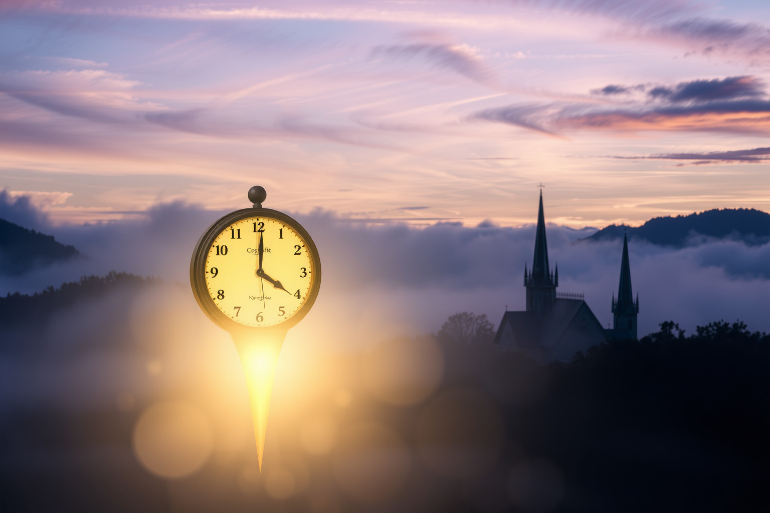 Sognare ritardo alla messa riflette ansia per impegni spirituali.