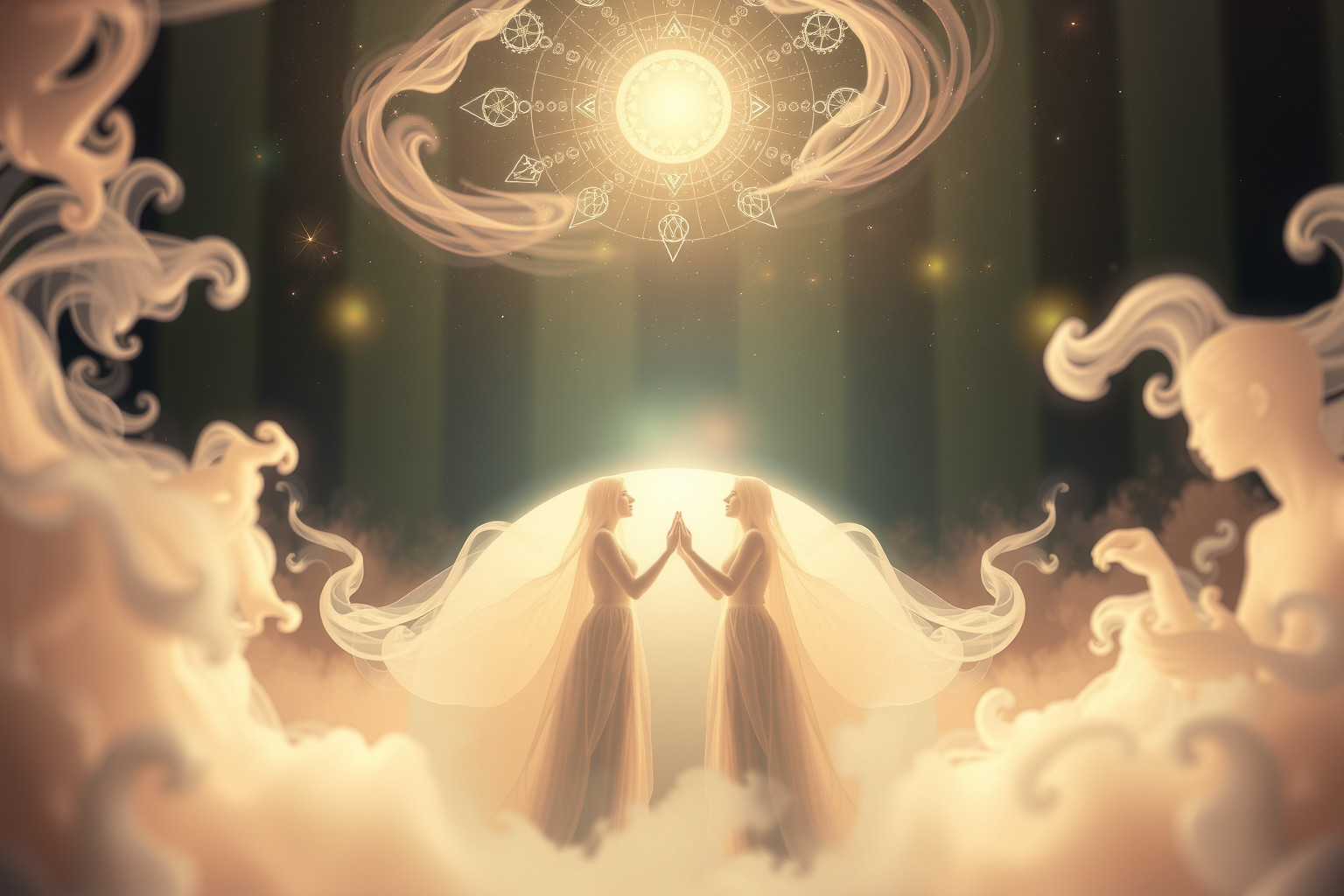 Sognare unione spirituale con un popolo riflette armonia interiore profonda.