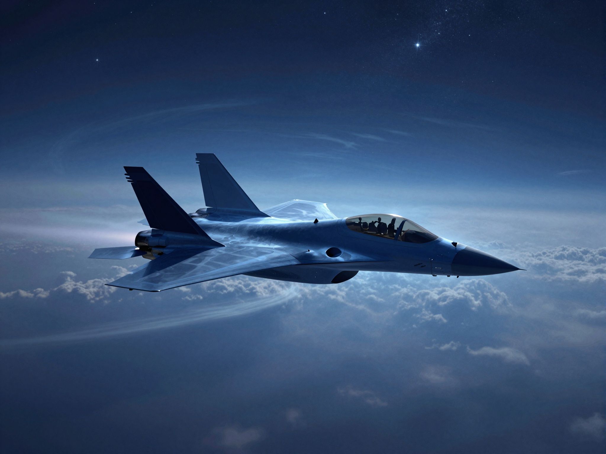 Sognare un jet notturno simboleggia sfide interiori e coraggio nascosto.