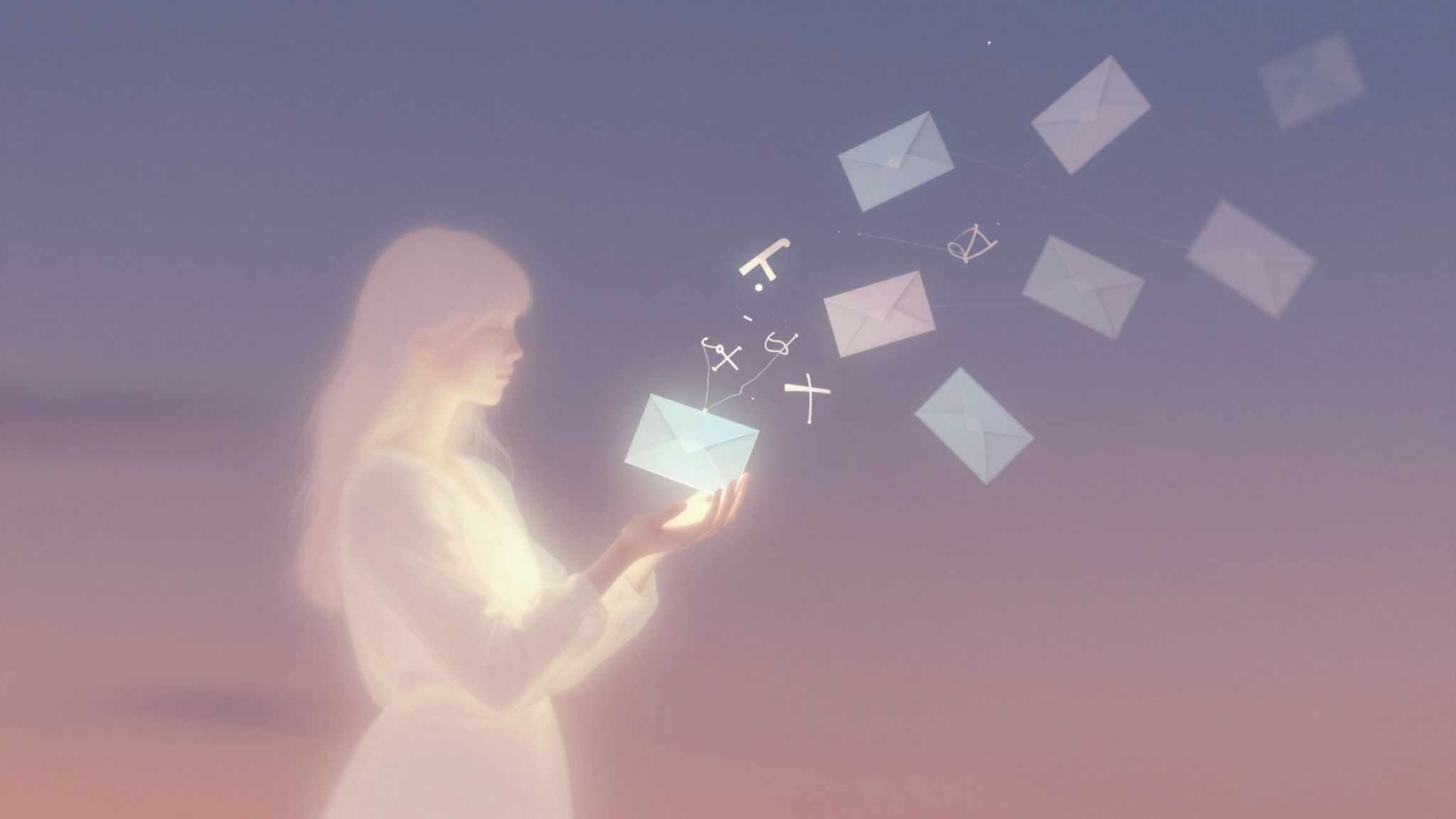 Sognare lettere non spedite indica messaggi emotivi non espressi.