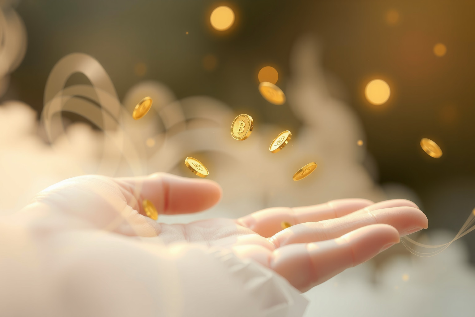 Sognare di regalare fiorini d'oro simboleggia generosità e prosperità futura.
