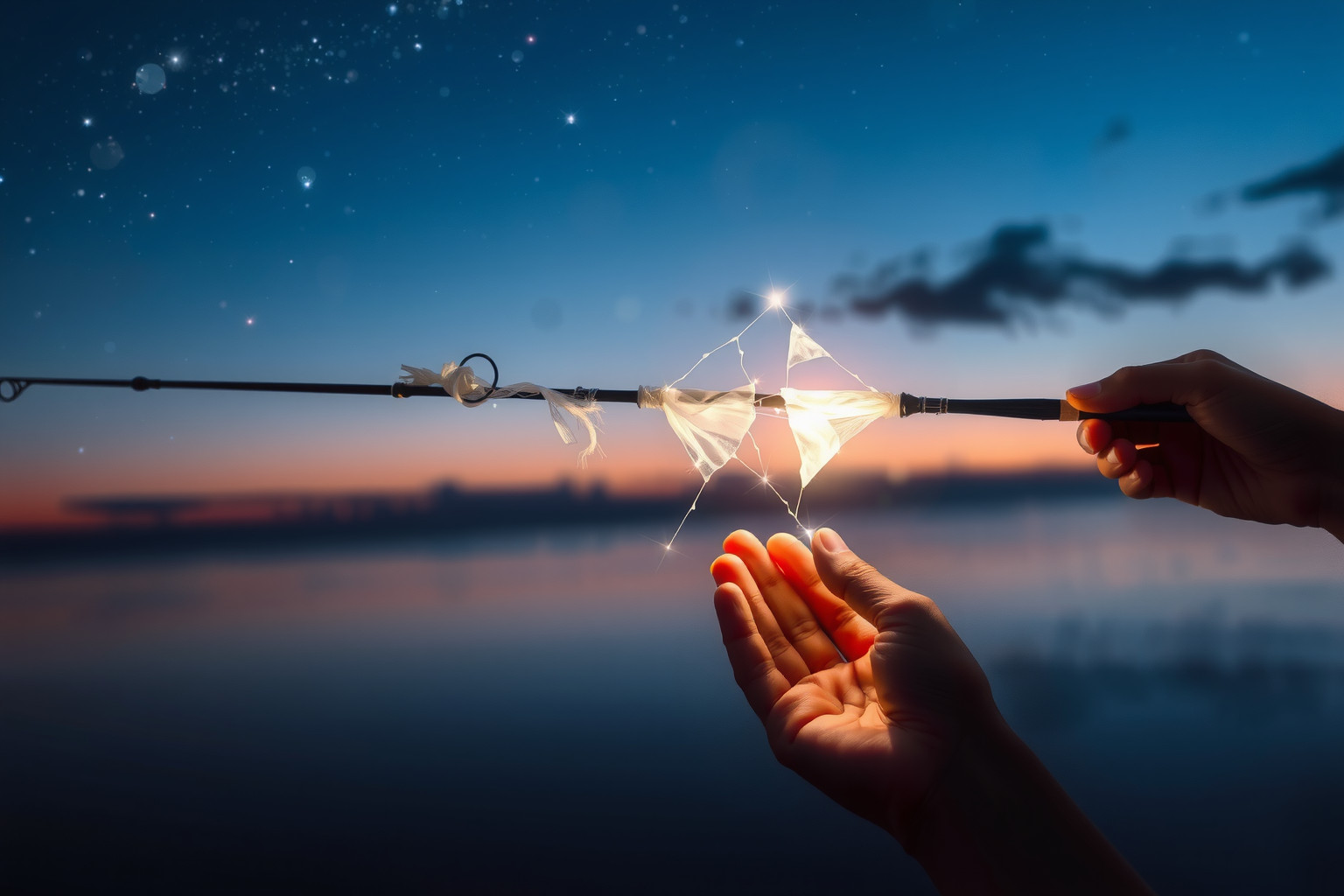 Sognare di riparare una canna da pesca simboleggia rinnovamento e speranza.