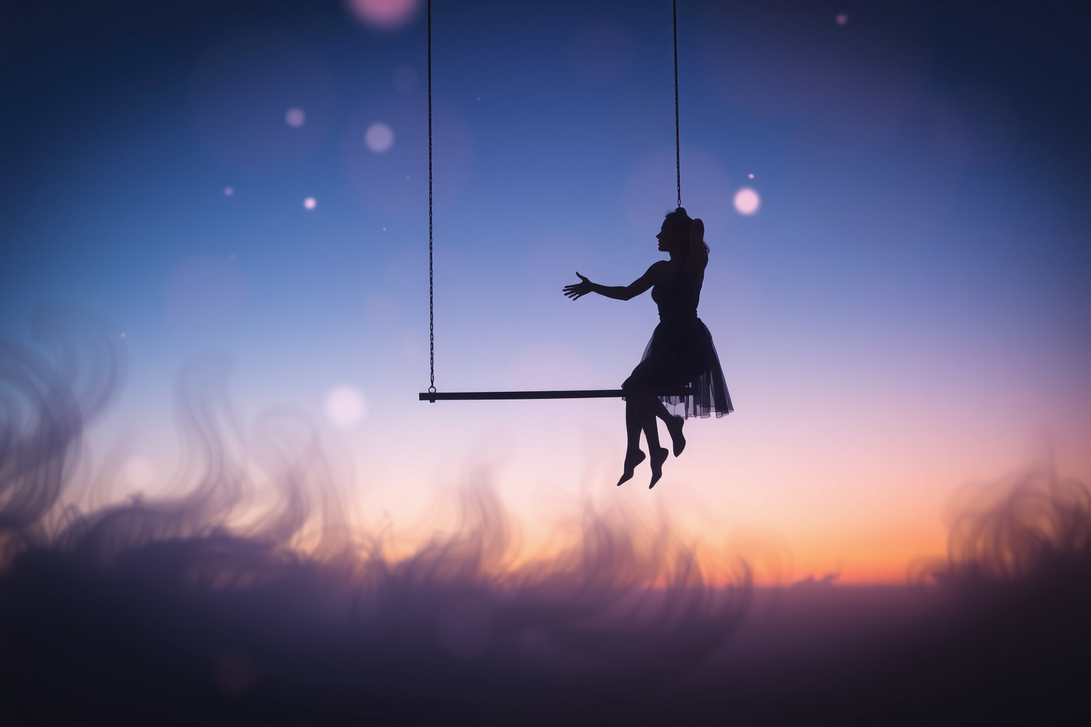 Sognare di spingere qualcuno su un dondolo simboleggia equilibrio emotivo condiviso.
