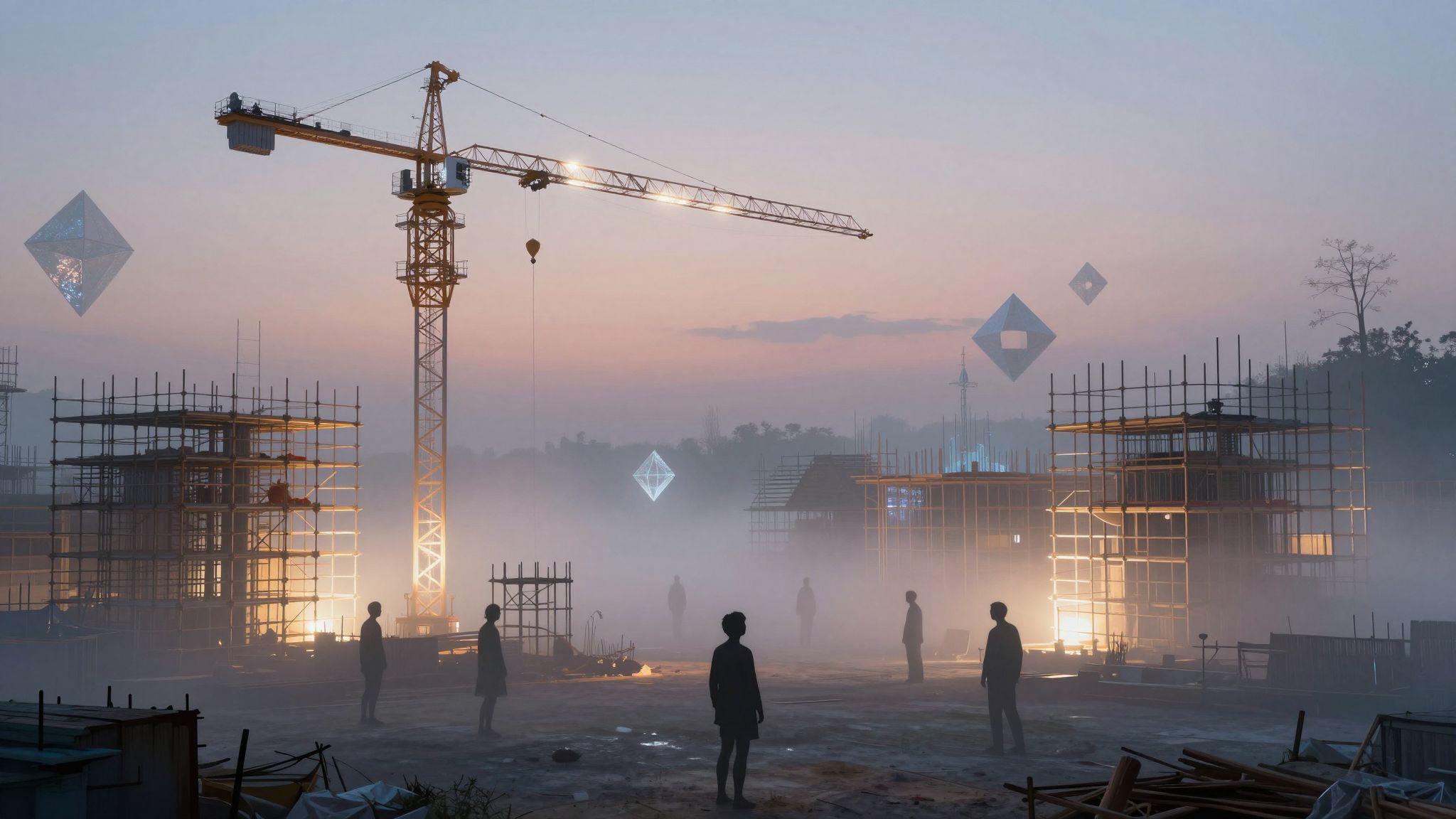 Sognare un cantiere attivo simboleggia crescita e nuove opportunità.