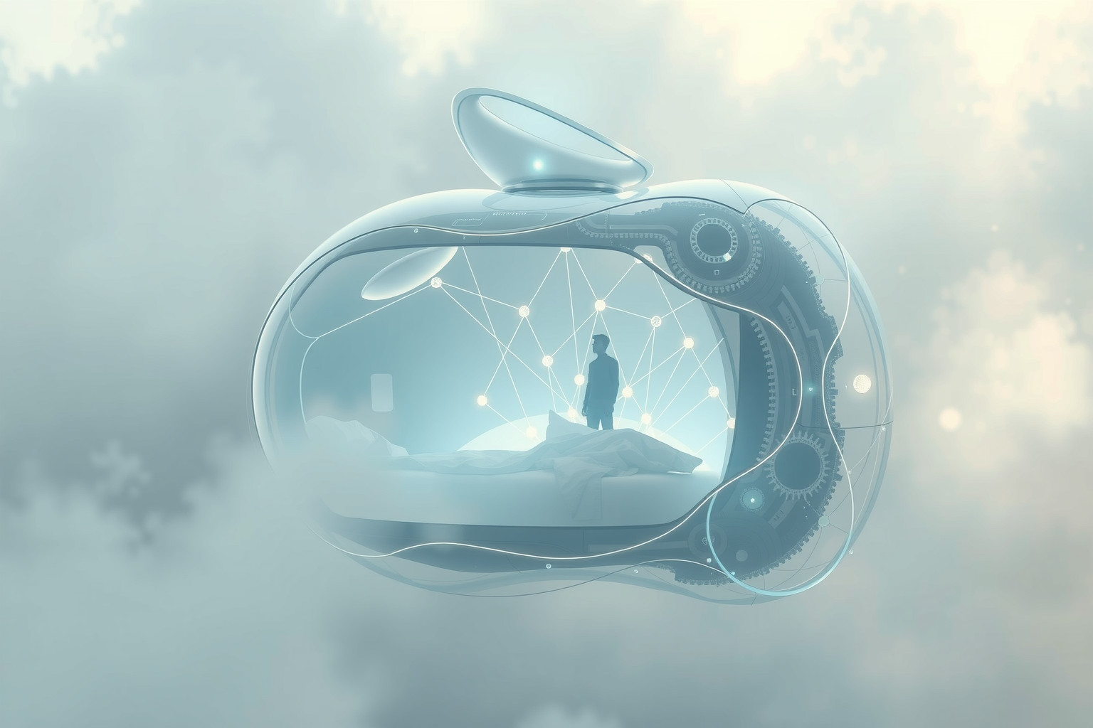 Sognare case automatizzate riflette il desiderio di semplicità tecnologica.
