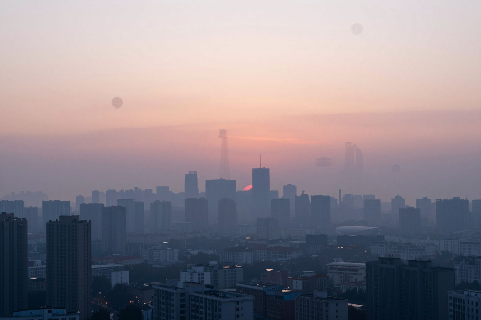 Sognare l’alba in città simboleggia nuovi inizi tra sfide quotidiane.