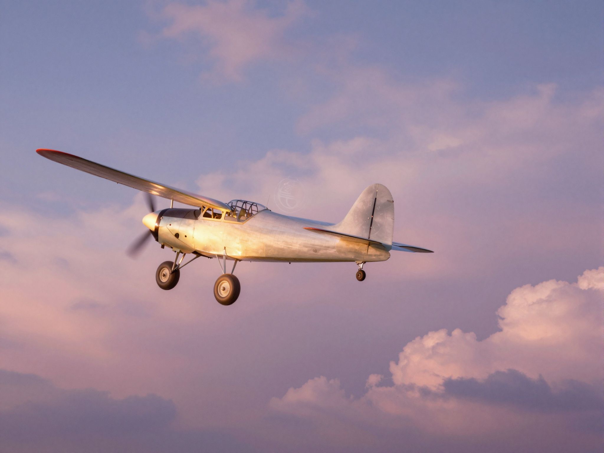 Sognare un aereo da caccia vintage simboleggia nostalgia e coraggio passato.
