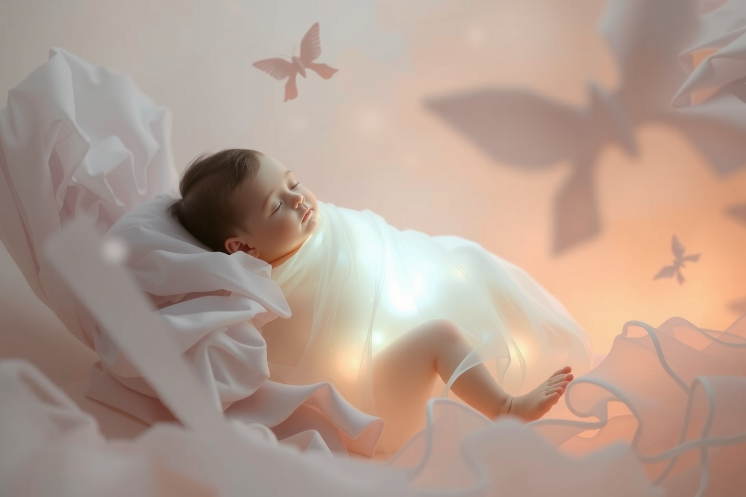 Sognare un bambino convalescente simboleggia rinascita e speranza interiore.