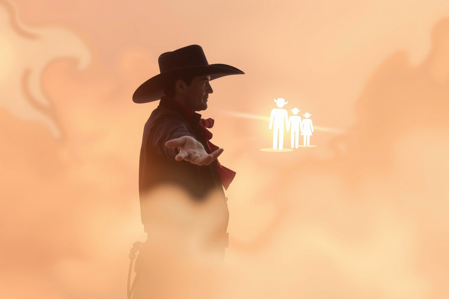 Sognare cowboy altruista riflette il desiderio di aiutare gli altri.