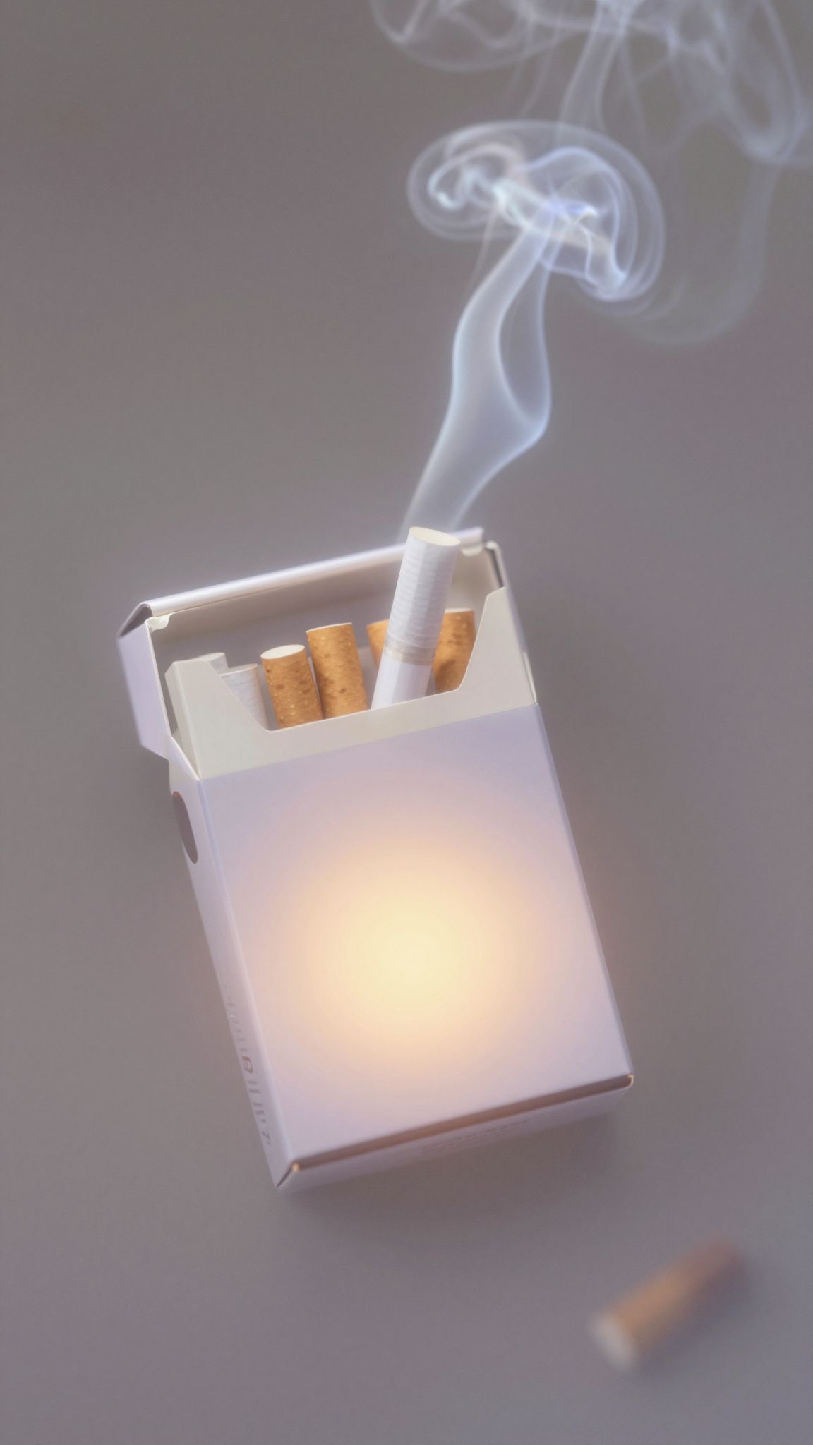 Sognare pacchetto sigarette vuoto indica mancanza di energie vitali.