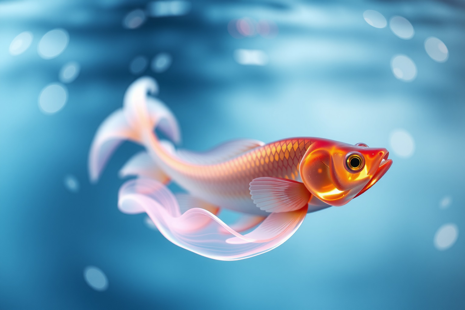 Sognare un pesce gatto che cambia colore simboleggia trasformazioni interiori profonde.