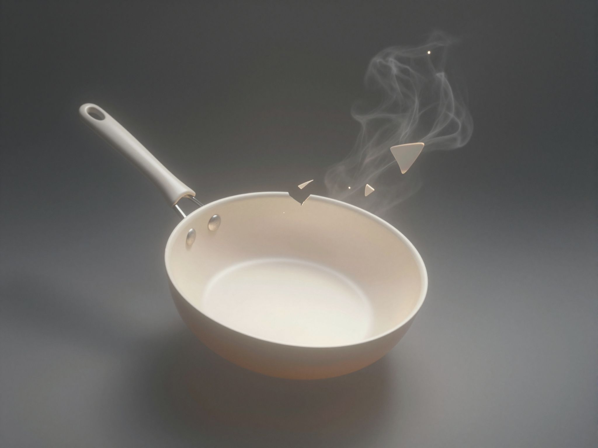 Sognare padella con manico rotto indica fragilità nei propri progetti.