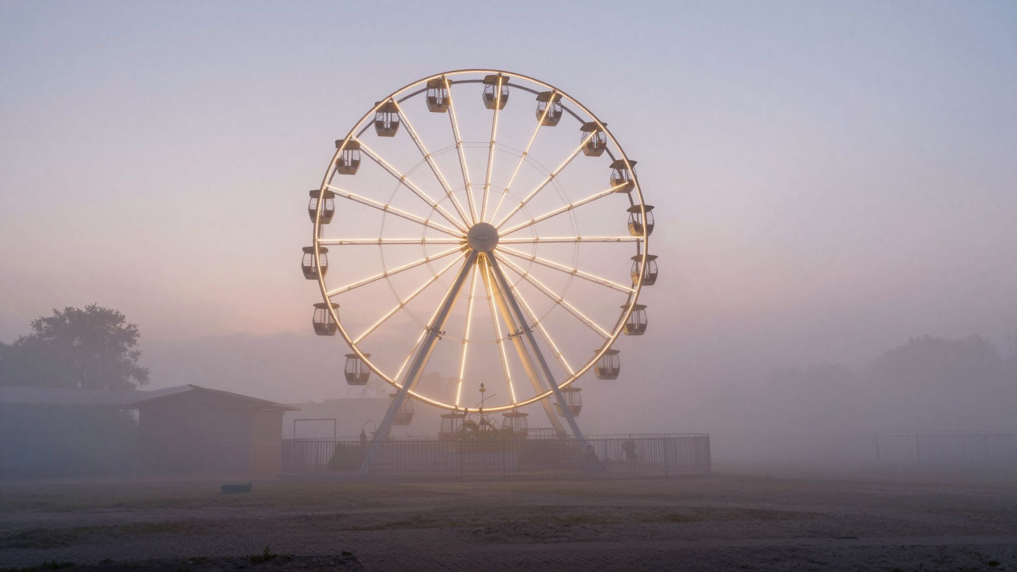 Sognare ruota panoramica deserta riflette solitudine e riflessione interiore.