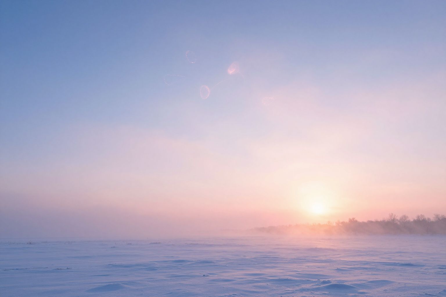 Sognare un'alba in inverno simboleggia rinascita e speranza nascosta.