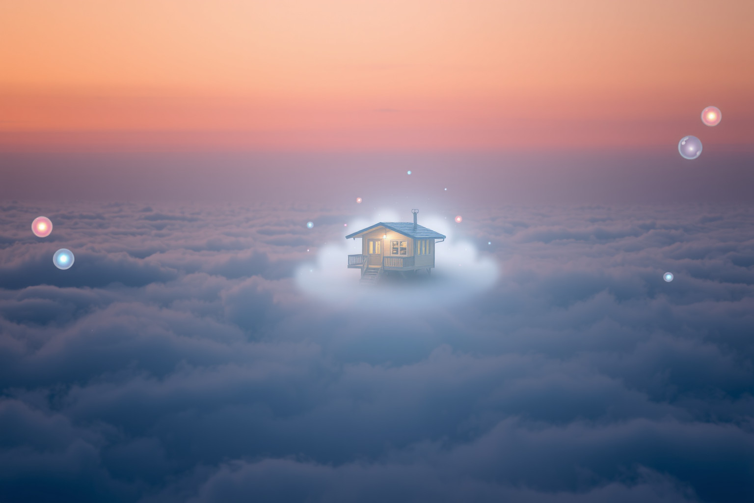 Vivere in un bungalow da soli simboleggia indipendenza e pace interiore.