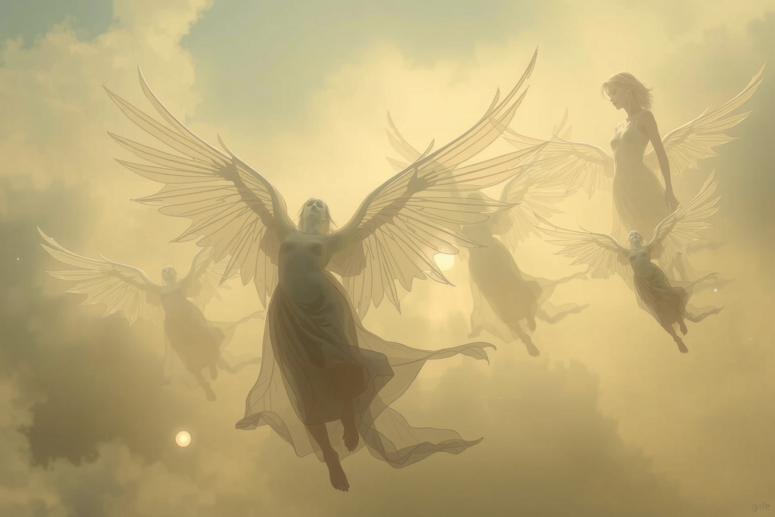 Volare in forme diverse simboleggia libertà e trasformazione interiore.